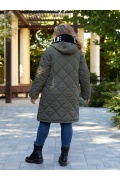 Жіноче зимове пальто ДМ-1390-1 мініатюра 6