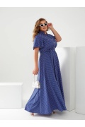 Гарна літня сукня максі КС-8370-2 мініатюра 4