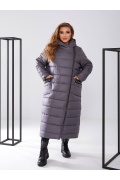 Зимове довге пальто ВМ-550 мініатюра 4