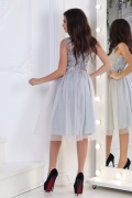 Коктейльное платье с пайетками МШ-940 миниатюра 3