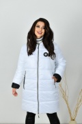 Довга зимова куртка жіноча РА-8-328-3 мініатюра 1