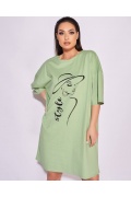Модна сукня туніка КС-8487-2 мініатюра 1