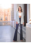 Сині джинси кльош МШ-127 мініатюра 6