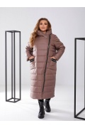 Зимове довге пальто ВМ-550-1 мініатюра 1