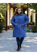 Жіноче зимове пальто ДМ-1390 мініатюра 3