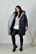 Довга зимова куртка жіноча РА-8-328-4 мініатюра 3
