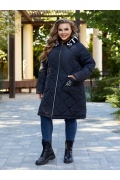 Жіноче зимове пальто ДМ-1390-3 мініатюра 2