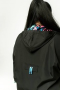 Жіноча куртка вітрівка на флісі ДМ-1381-2 мініатюра 9