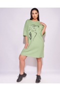 Модна сукня туніка КС-8487-2 мініатюра 3