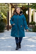 Жіноче зимове пальто ДМ-1390-2 мініатюра 3
