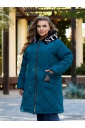 Жіноче зимове пальто ДМ-1390-2 мініатюра 1