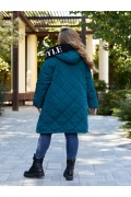 Жіноче зимове пальто ДМ-1390-2 мініатюра 5