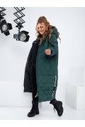 Довге зимове пальто ДМ-1354-1 мініатюра 2