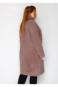 Пальто жіноче з альпаки МШ-6 мініатюра 2