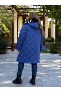 Жіноче зимове пальто ДМ-1390 мініатюра 2