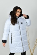 Довга зимова куртка жіноча РА-8-328-3 мініатюра 3