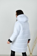 Довга зимова куртка жіноча РА-8-328-3 мініатюра 4