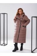 Зимове довге пальто ВМ-550-1 мініатюра 2
