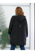 Жіноча куртка вітрівка на флісі ДМ-1381-2 мініатюра 4