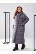 Зимове довге пальто ВМ-550 мініатюра 2