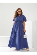 Гарна літня сукня максі КС-8370-2 мініатюра 2