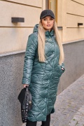 Довге зимове пальто ЮР-2412 мініатюра 1