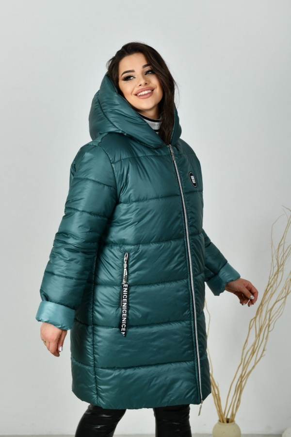 Довга зимова куртка жіноча РА-8-328-5 фото 2