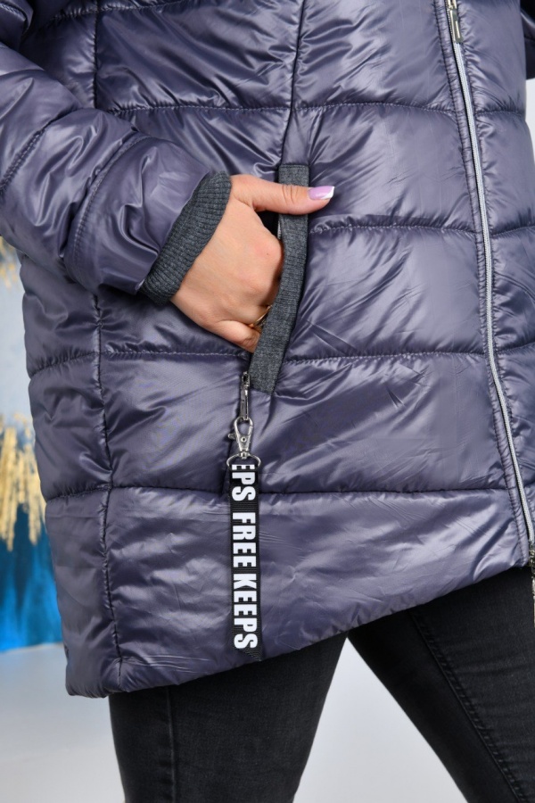 Жіноча зимова куртка РА-8-323-4 фото 4