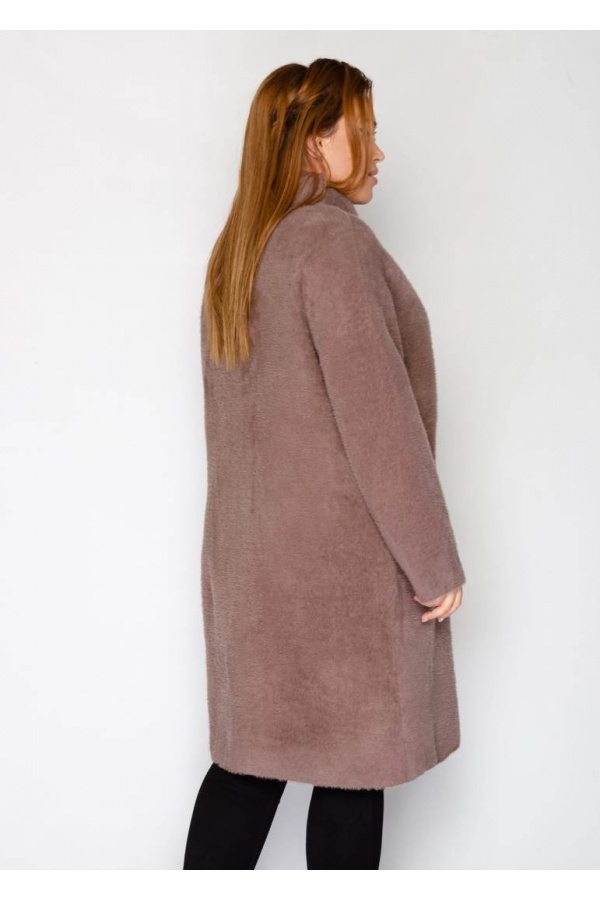 Пальто жіноче з альпаки МШ-6 фото 2