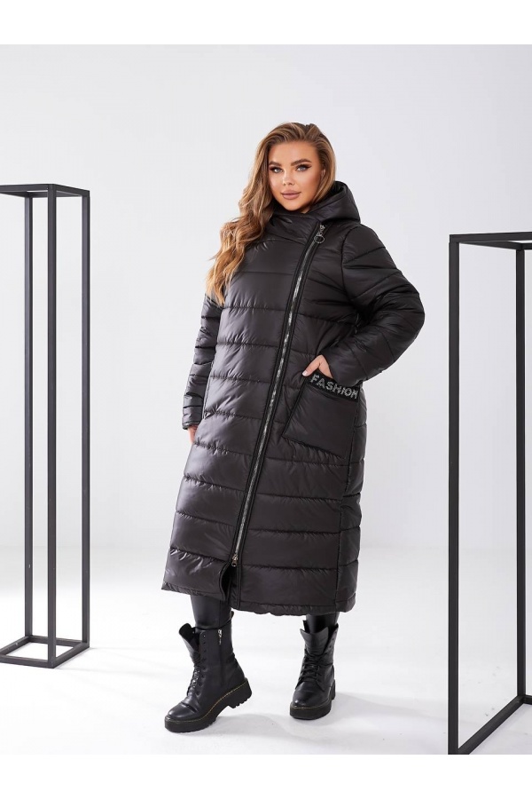 Зимове довге пальто ВМ-550-2 фото 3