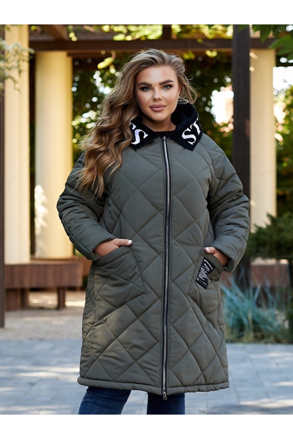 Жіноче зимове пальто ДМ-1390-1 фото 1